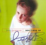 Joey Pearson on his CD cover