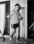 Dean Stockwell working out